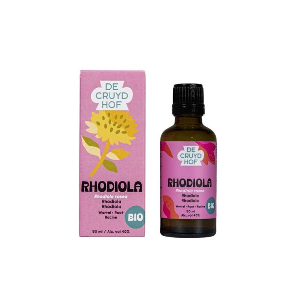 Cruydhof Rhodiola rosea rad/rhodiola wortel bio (50 Milliliter)