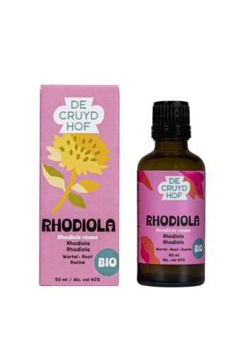 Cruydhof Rhodiola rosea rad/rhodiola wortel bio (50 Milliliter)