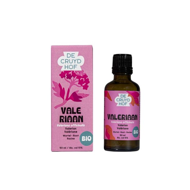 Cruydhof Valeriana officinalis rad /valeriaan BIO, (50 Milliliter)