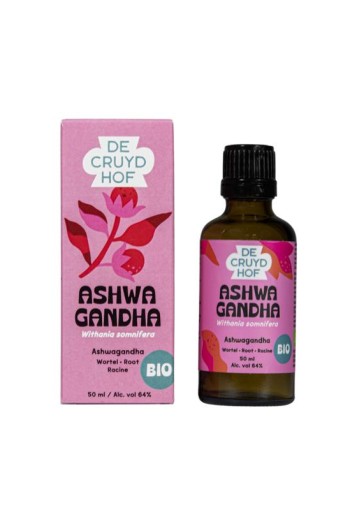 Cruydhof Withania somnifera rad/ashwagandha bio (50 Milliliter)