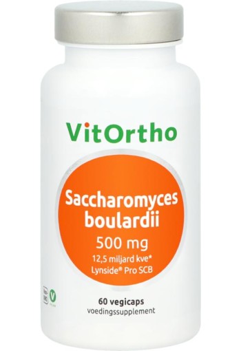 Vitortho Saccharomyces boulardii 500mg (60 Vegetarische capsules)