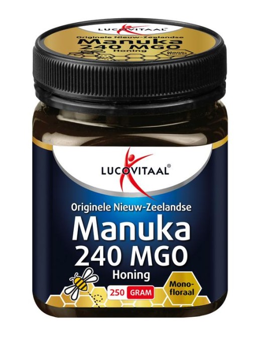 Lucovitaal Manuka honing 240 MGO (250 Gram)