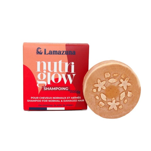 Lamazuna Shampoo bar normaal haar - nutriglow (70 Gram)