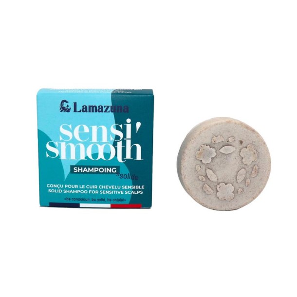 Lamazuna Shampoo bar sensitive scalps sensi smooth (70 Gram)