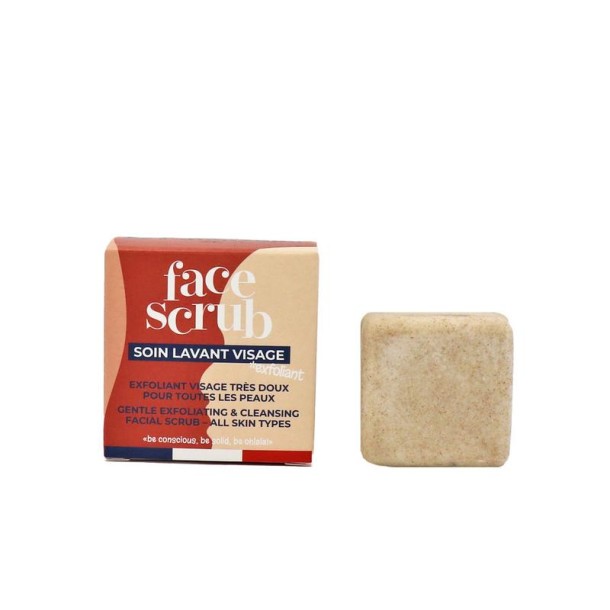 Lamazuna Cleansing face scrub bar all skin types (30 Gram)