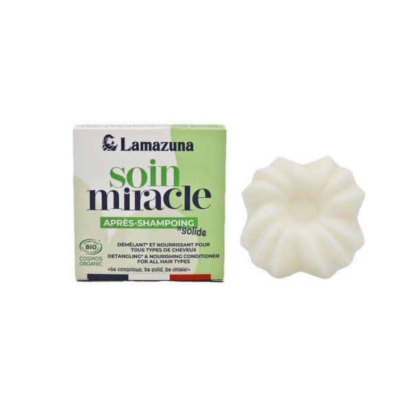 Lamazuna Conditioner bar detangling & nourishing (74 Gram)
