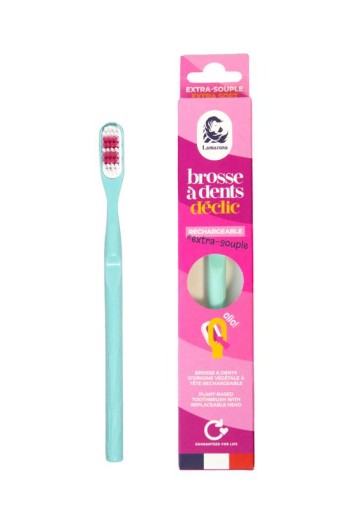Lamazuna Toothbrush extra soft water green (1 Stuks)