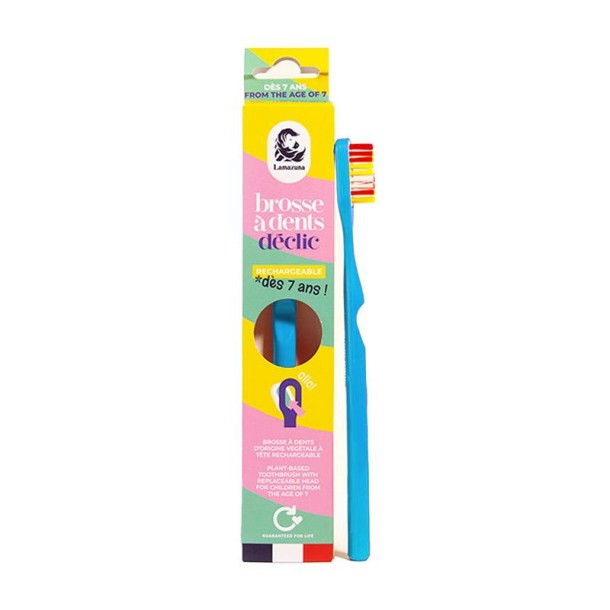 Lamazuna Toothbrush kids blue (1 Stuks)