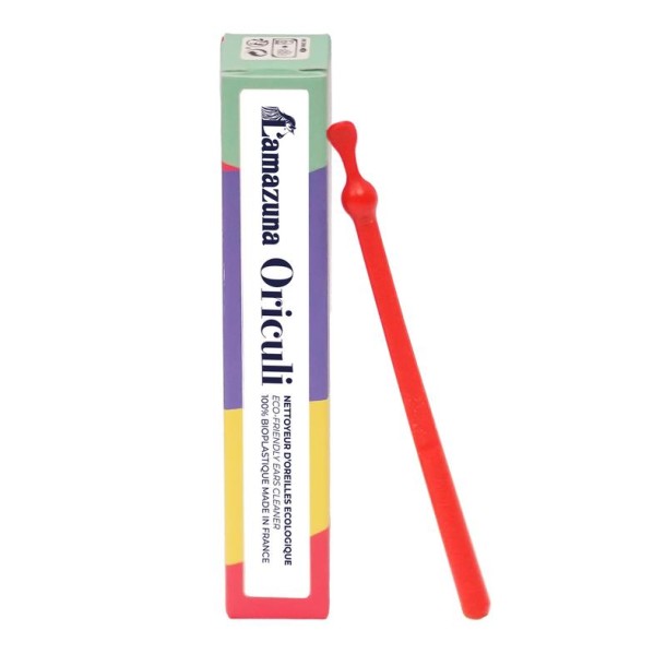 Lamazuna Bioplastic oriculi red (1 Stuks)