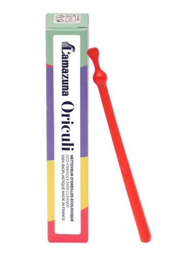 Lamazuna Bioplastic oriculi red (1 Stuks)