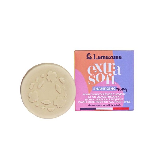 Lamazuna Shampoo bar all hair types extra soft (70 Gram)