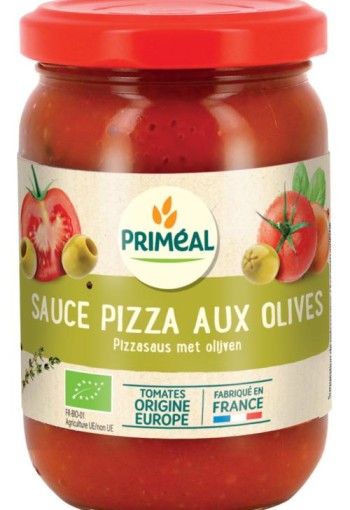 Primeal Pizza saus olijf bio (200 Gram)