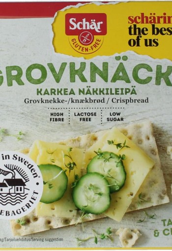 Schar Knackebrod vezelrijk glutenvrij (215 Gram)