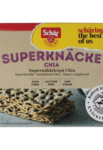 Schar Superknacke met chia glutenvrij (140 Gram)