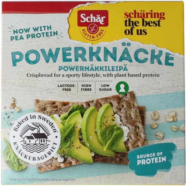 Schar Powerknacke glutenvrij (225 Gram)