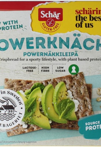 Schar Powerknacke glutenvrij (225 Gram)