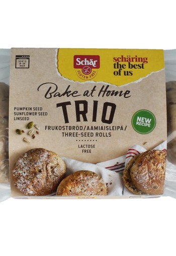 Schar Afbakbroodjes trio glutenvrij (300 Gram)