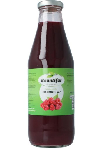 Bountiful Oer frambozensap (750 Milliliter)
