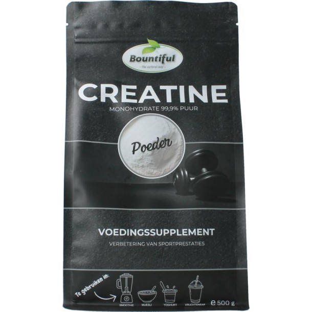 Bountiful Creatine monohydrate poeder (500 Gram)
