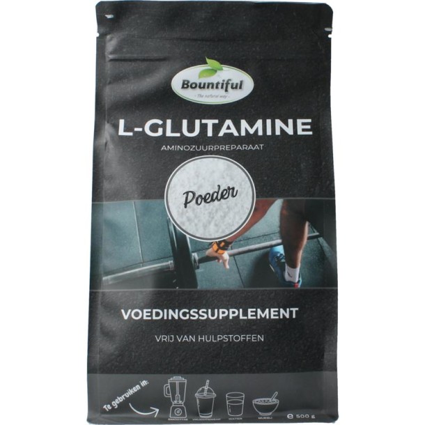 Bountiful L-Glutamine poeder (500 Gram)