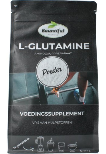 Bountiful L-Glutamine poeder (500 Gram)