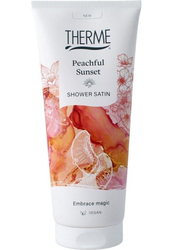 Therme Peachful sunset shower satin 200 Milliliter