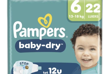 Pampers Baby Dry Luiers Maat 6 13-18 KG 22 stuks