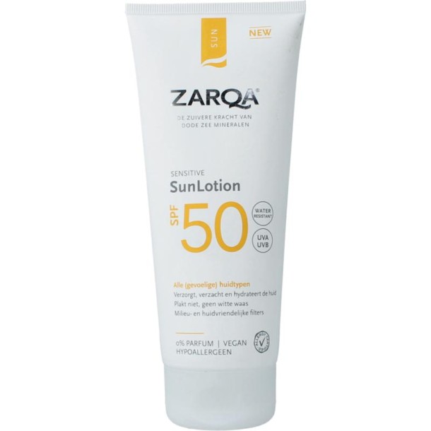 Zarqa Sunlotion SPF50 sensitive 200 Milliliter