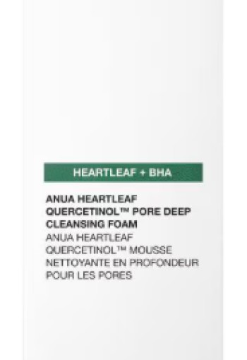 ANUA Heartleaf Quercetinol Cleansing Foam 150 ML