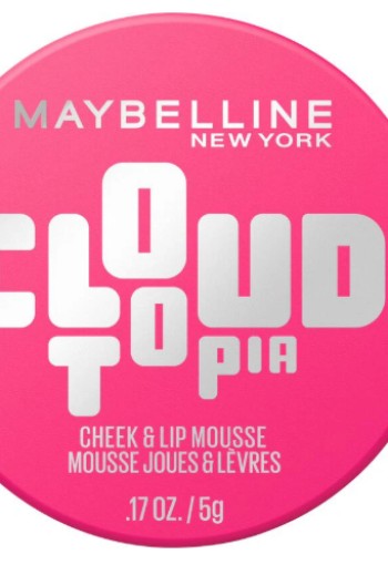 Maybelline New York Cloud Topia Blush Cream Cheek & Lip Mousse 04 Pink Daydream