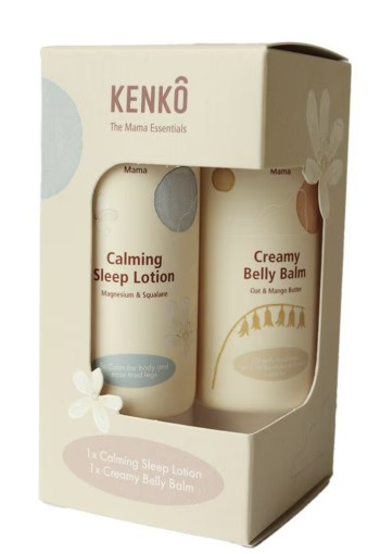 Kenkô Giftset The Mama Essentials Creamy Belly Balm & Calming Sleep Lotion