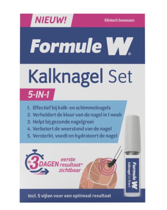 Formule W Kalknagel Set 5-In-1