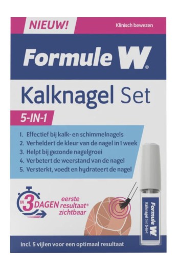 Formule W Kalknagel Set 5-In-1