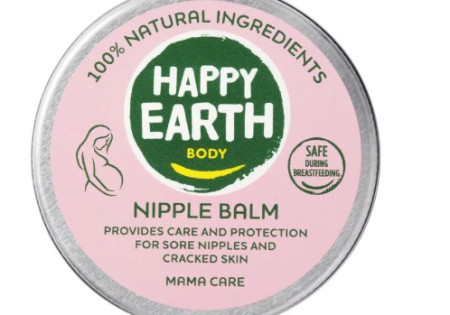 Happy Earth 100% Natuurlijke Mama Care Nipple Balm 30 gram