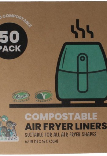 Eco Green Living Bakpapier airfryer (50 Stuks)