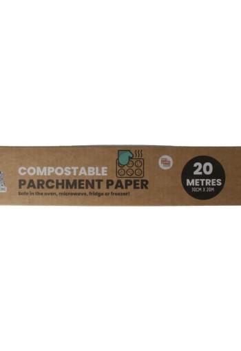Eco Green Living Bakpapier composteerbaar 20 meter (1 Stuks)