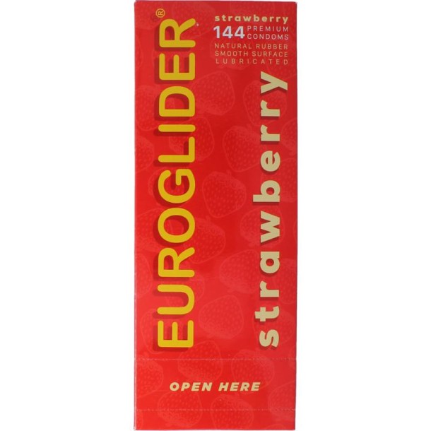 Asha Condooms aardbei (144 Stuks)