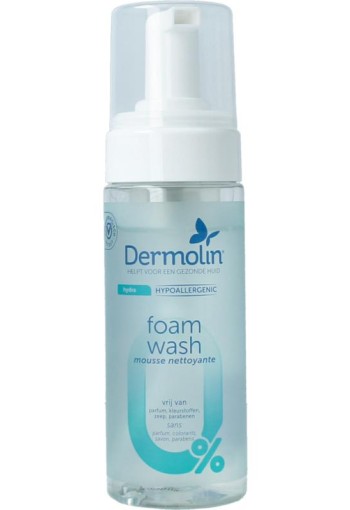 Dermolin Foamwash hydraterend foamer (150 Milliliter)