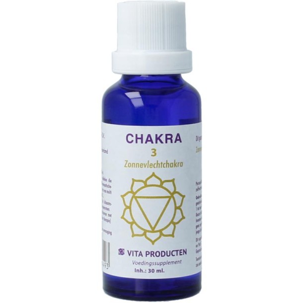 Vita Chakra 3 zonnevlechtchakra (geel) (30 Milliliter)
