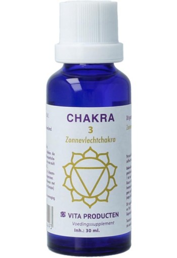 Vita Chakra 3 zonnevlechtchakra (geel) (30 Milliliter)