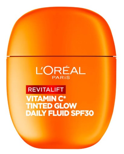 L'Oréal Paris Revitalift Daily Fluid SPF 30 Vitamine C* met Tinted Glow 40 ML