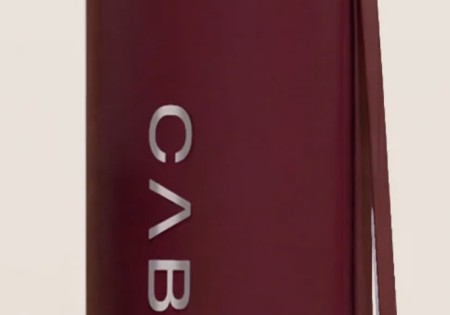 Cabau Bloom Waterfles - Staal Cherry