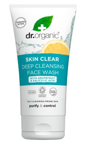 Dr. Organic Skin Clear Face Wash 125 ML