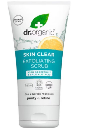 Dr. Organic Skin Clear Exfoliating Scrub 150 ML