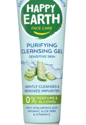 Happy Earth 100% Natuurlijke Face Care Purifying Cleansing Gel 150 ML