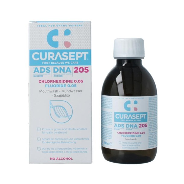 Curasept ADS DNA 205 CHX 0,05% mondspoelmiddel (200 Milliliter)