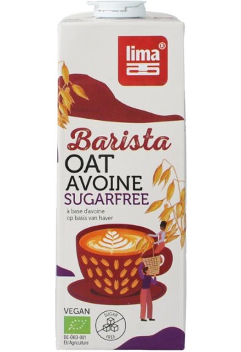 Lima Barista oat sugarfree bio (1 Liter)