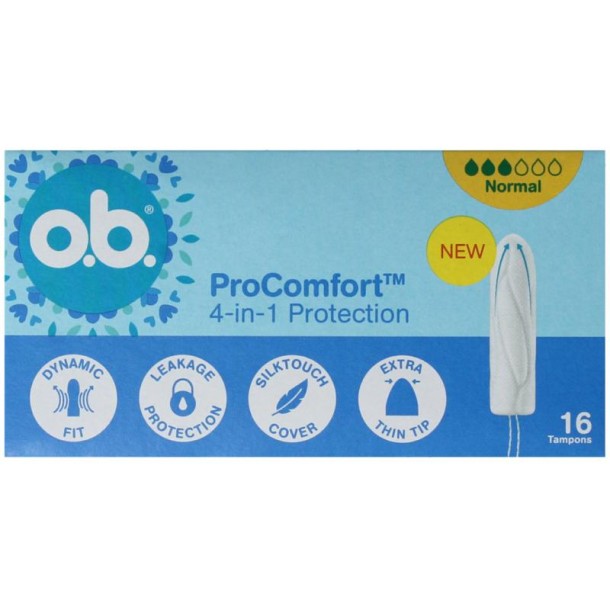 OB Tampons pro comfort advanced normal (16 Stuks)