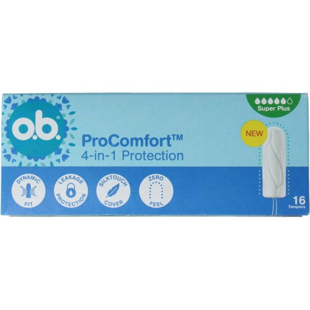 OB Tampons pro comfort advanced super plus (16 Stuks)