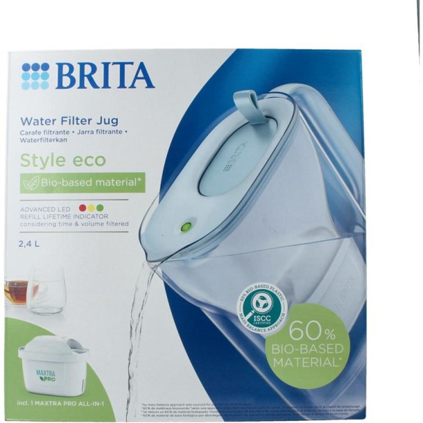 Brita Waterfilterkan eco powder blue (1 Stuks)